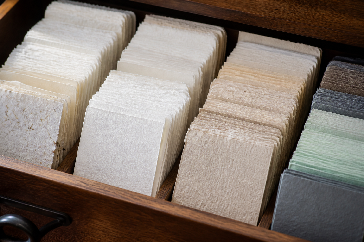 Specialty textured papers